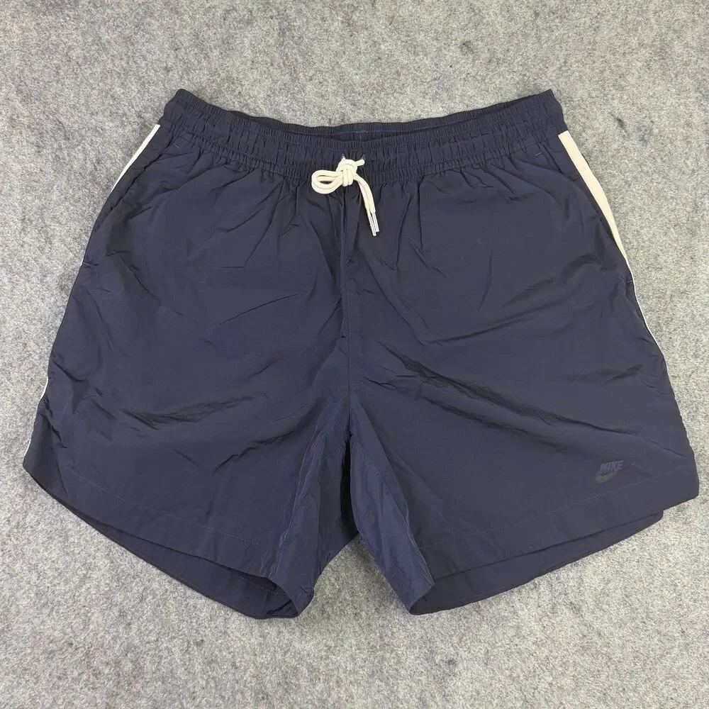 Men's Nike Sportswear Essentials Unlined Woven Flow Shorts Size Large DD7039-410
